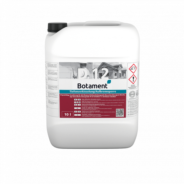 BOTAMENT® D 12 Alapfelület stabilizáló / póruszáró alapozó