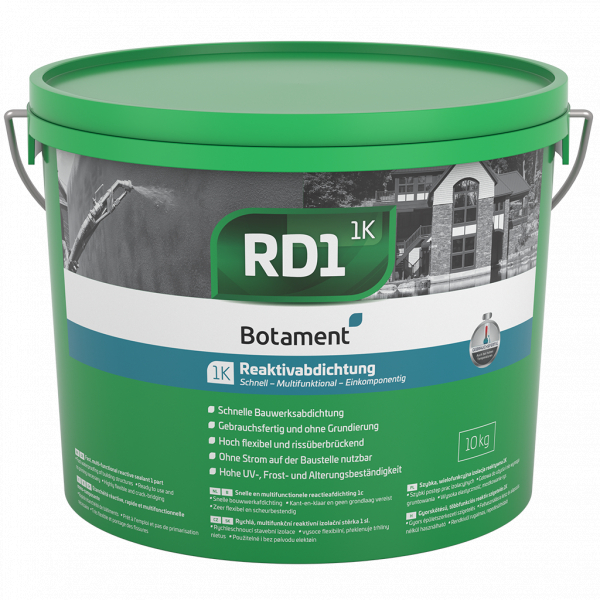 BOTAMENT® RD 1 Universal Gyorskötésű, multifunkciós reaktív szigetelés 1K