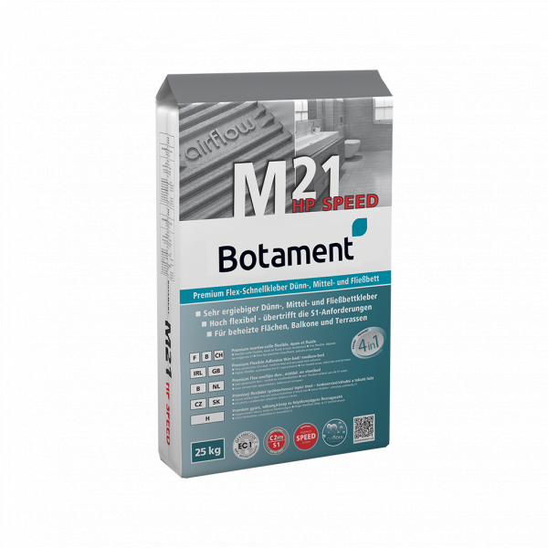 BOTAMENT® M 21 HP Speed Prémium  folyékonyágyas flexragasztó (C2 FTE S1)