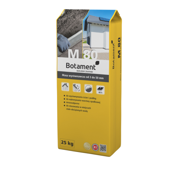 Botament® M80 Kiegyenlítőhabarcs 3-50 mm-ig