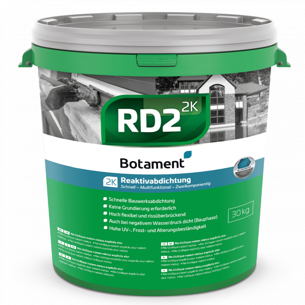 BOTAMENT® RD 2 The Green 1 Gyorskötésű, többfunkciós reaktív szigetelés 2K