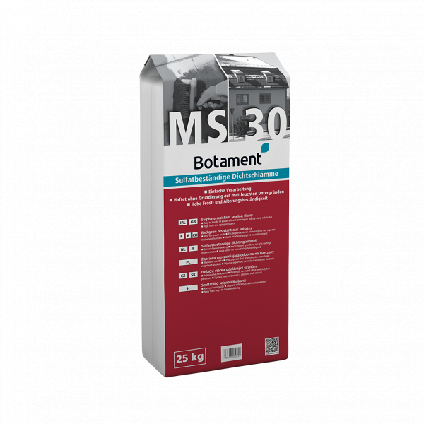 BOTAMENT® Renovation MS 30 Szulfátálló szigetelőhabarcs